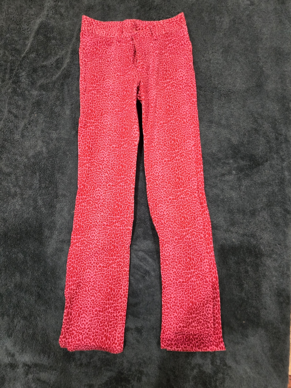 Women's Hot Pink Leopard Print Jeans